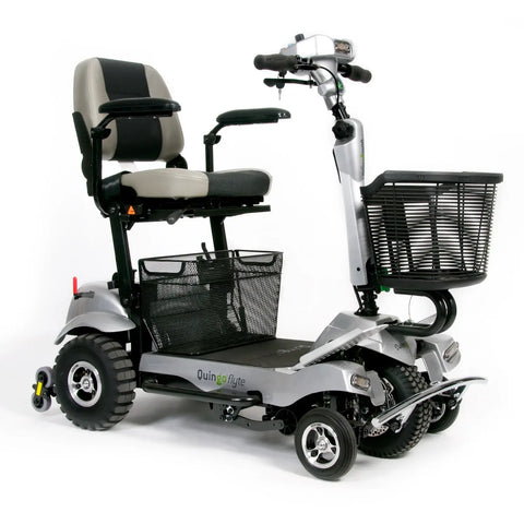 Quingo Flyte Mobility Scooter with MK2 Self Loading Ramp Quingo Flyte Mobility Scooter with MK2 Self Loading Ramp