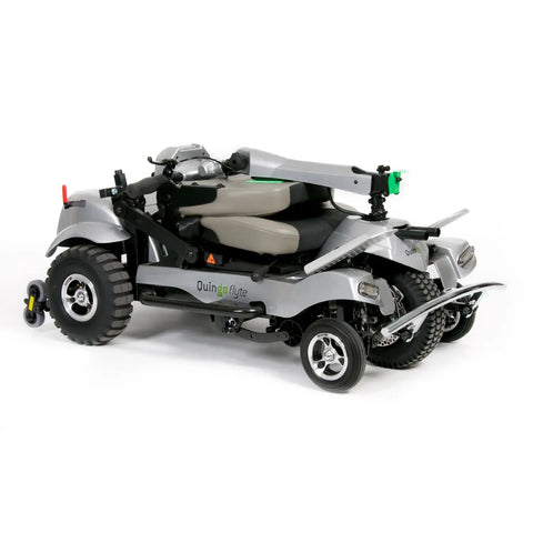 Quingo Flyte Mobility Scooter with MK2 Self Loading Ramp Quingo Flyte Mobility Scooter with MK2 Self Loading Ramp