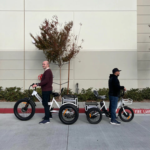 TRIO Crossover Lightweight Foldable Electric Tricycle TRIO Crossover Lightweight Foldable Electric Tricycle