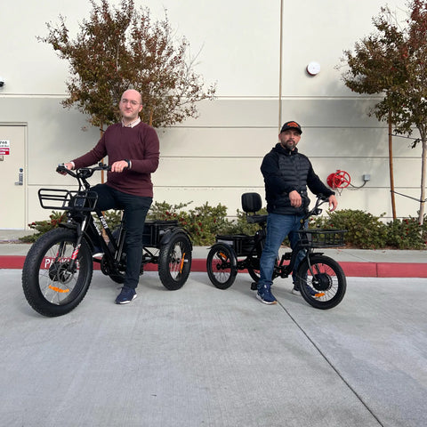 TRIO Crossover Lightweight Foldable Electric Tricycle TRIO Crossover Lightweight Foldable Electric Tricycle