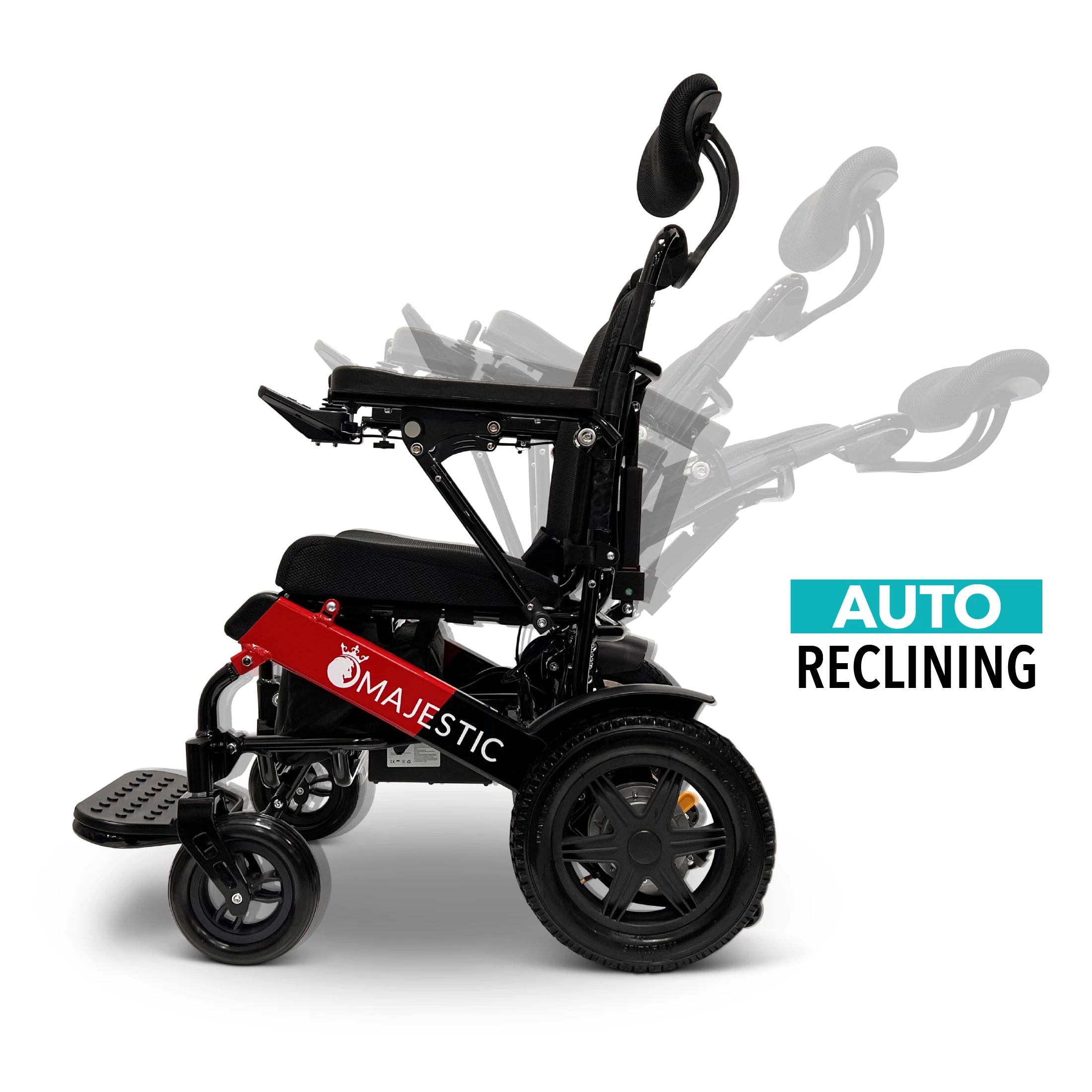 ComfyGo IQ-8000 Limited Edition Folding Power Wheelchair  Folding electric  wheelchair, Electric wheelchair, Powered wheelchair