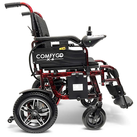 X-6 ComfyGO Lightweight Electric Wheelchair