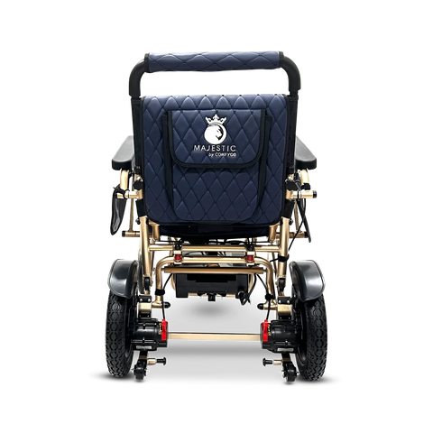 MAJESTIC IQ-7000 Auto Folding Remote Controlled Electric Wheelchair + Brushless Motor