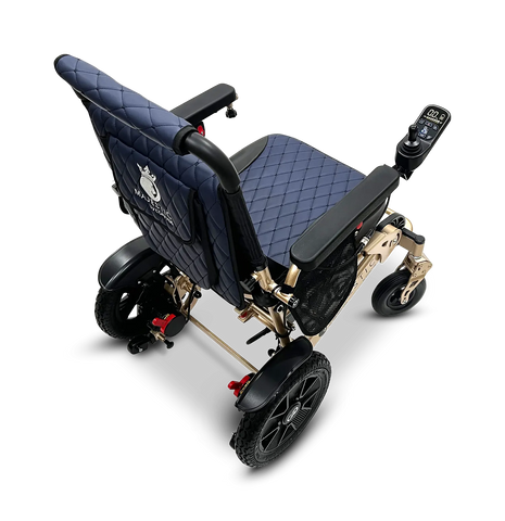 MAJESTIC IQ-7000 Auto Folding Remote Controlled Electric Wheelchair + Brushless Motor