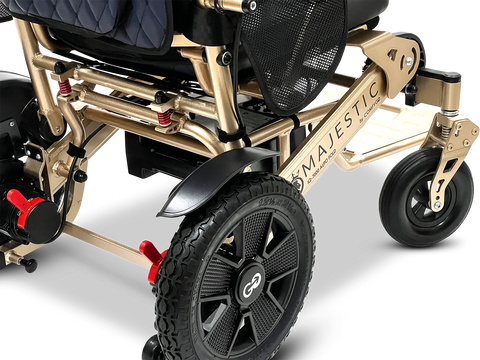 MAJESTIC IQ-7000 Auto Folding Remote Controlled Electric Wheelchair + Brushless Motor