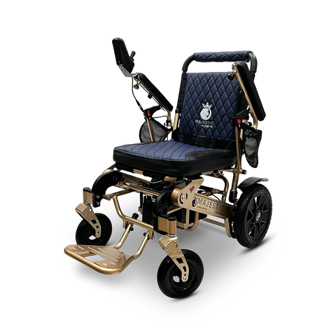 MAJESTIC IQ-7000 Auto Folding Remote Controlled Electric Wheelchair + Brushless Motor
