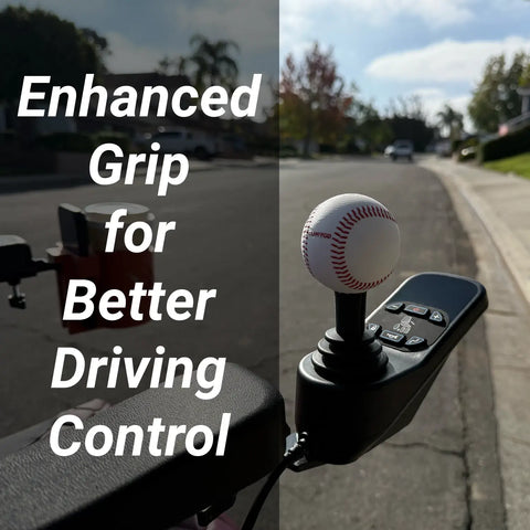 Joystick Handle for Electric Wheelchairs – Fun & Sport Grip Designs