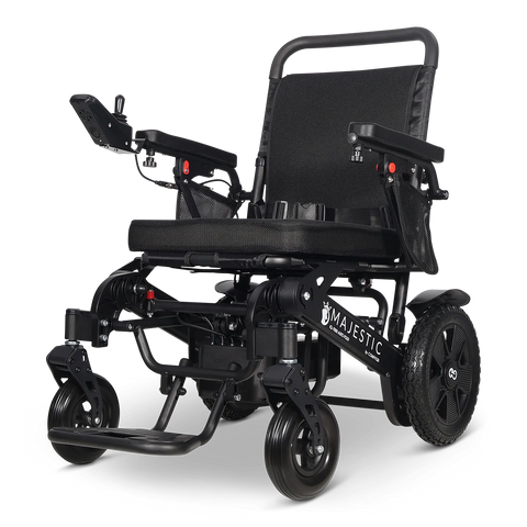 MAJESTIC IQ-7000 Auto Folding Remote Controlled Electric Wheelchair + Brushless Motor