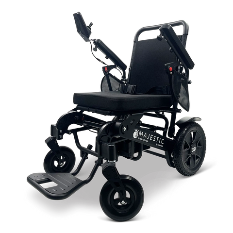 MAJESTIC IQ-7000 Auto Folding Remote Controlled Electric Wheelchair + Brushless Motor