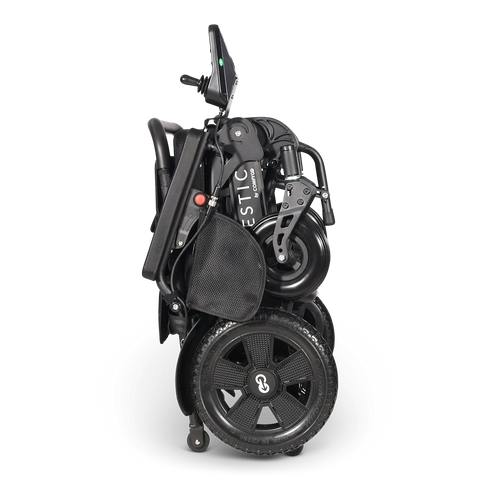 MAJESTIC IQ-7000 Auto Folding Remote Controlled Electric Wheelchair + Brushless Motor