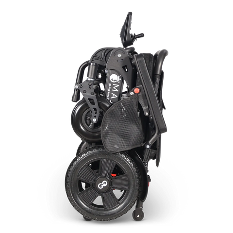 MAJESTIC IQ-7000 Auto Folding Remote Controlled Electric Wheelchair + Brushless Motor