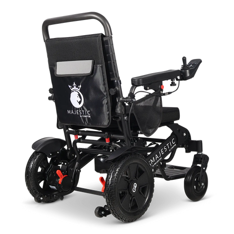 MAJESTIC IQ-7000 Auto Folding Remote Controlled Electric Wheelchair + Brushless Motor
