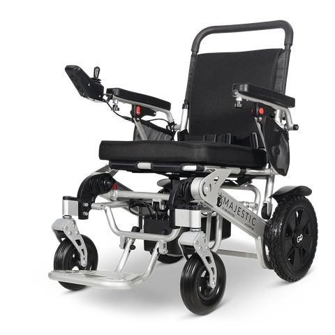 MAJESTIC IQ-7000 Auto Folding Remote Controlled Electric Wheelchair + Brushless Motor