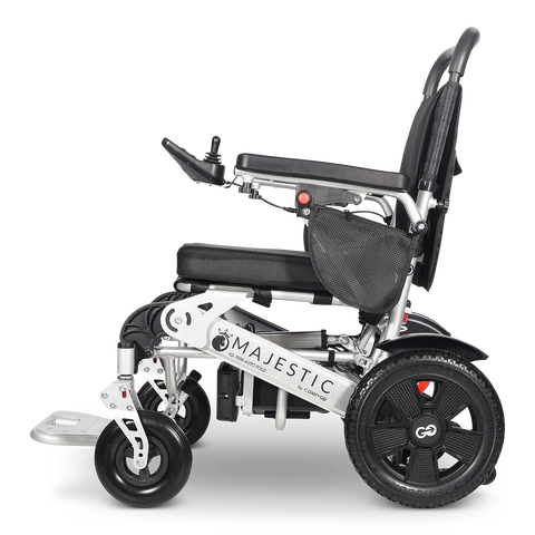 MAJESTIC IQ-7000 Auto Folding Remote Controlled Electric Wheelchair + Brushless Motor