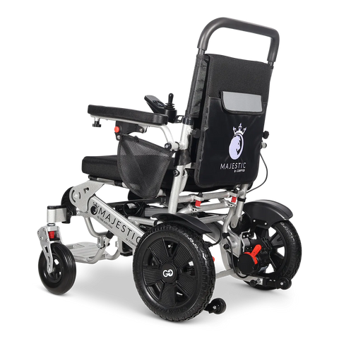 MAJESTIC IQ-7000 Auto Folding Remote Controlled Electric Wheelchair + Brushless Motor