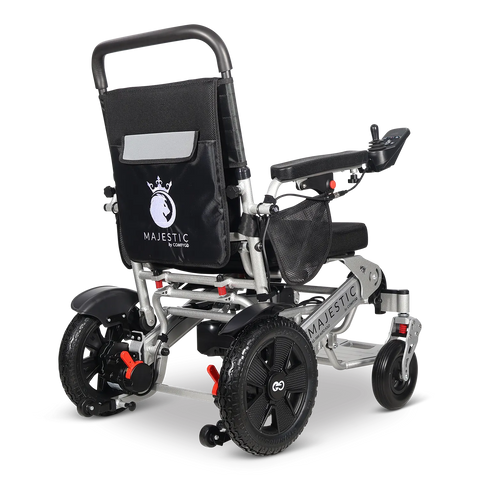 MAJESTIC IQ-7000 Auto Folding Remote Controlled Electric Wheelchair + Brushless Motor