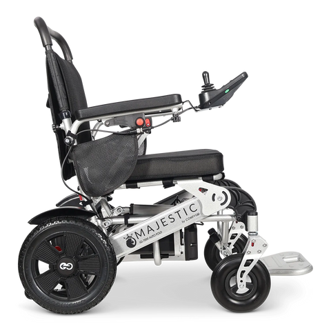 MAJESTIC IQ-7000 Auto Folding Remote Controlled Electric Wheelchair + Brushless Motor