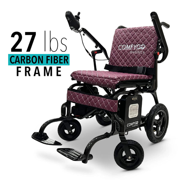 PhoenixCarbonFiberElectricWheelchair:Lightweight,Long-Range,AirlineApproved