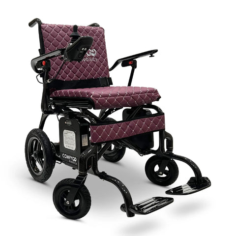 Phoenix Carbon Fiber Electric Wheelchair: Lightweight, Long-Range, Airline Approved