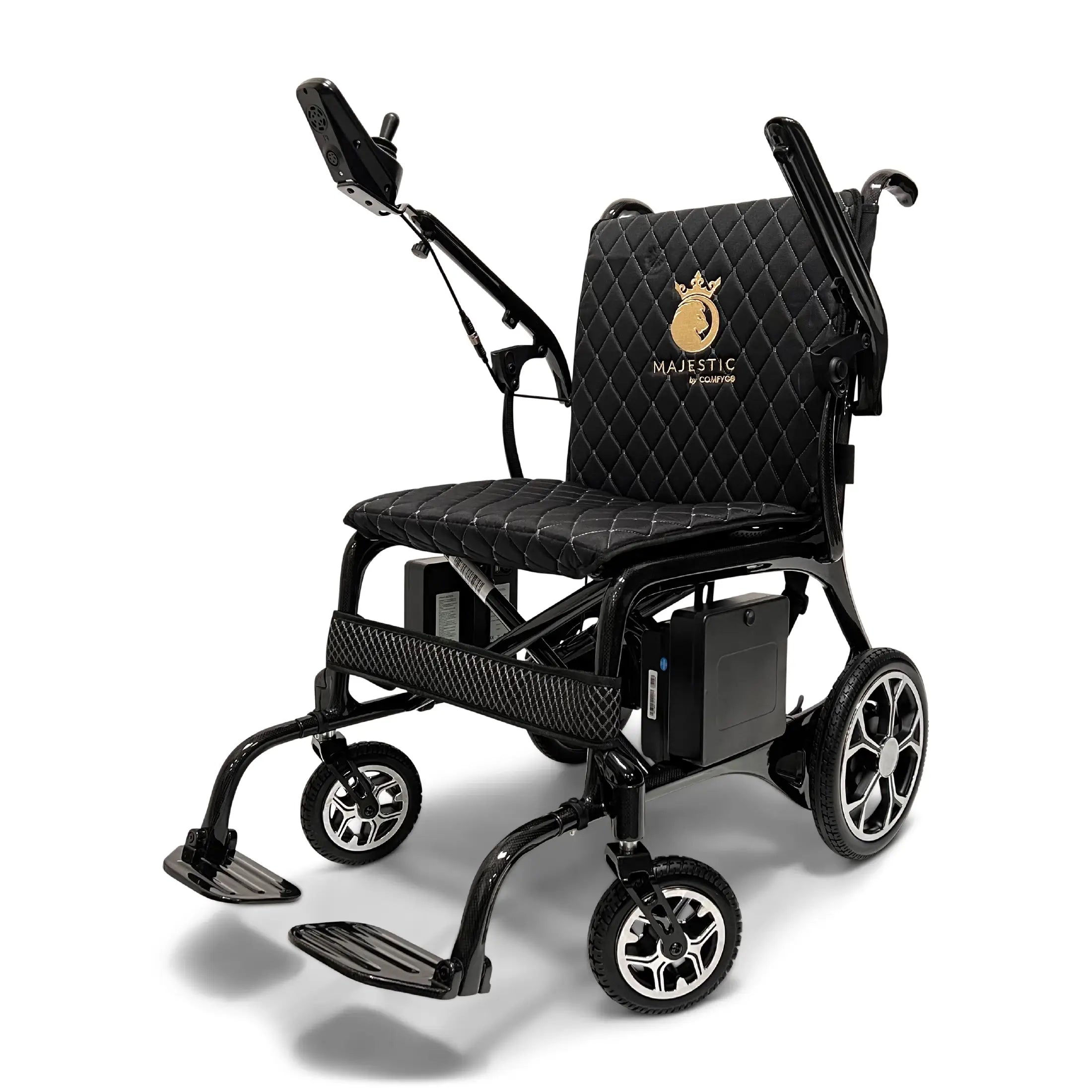 Carbon Fiber Lightweight Electric Wheelchair Folding Wheelchair - China