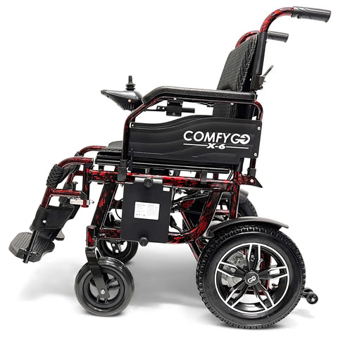 X-6 ComfyGO Lightweight Electric Wheelchair