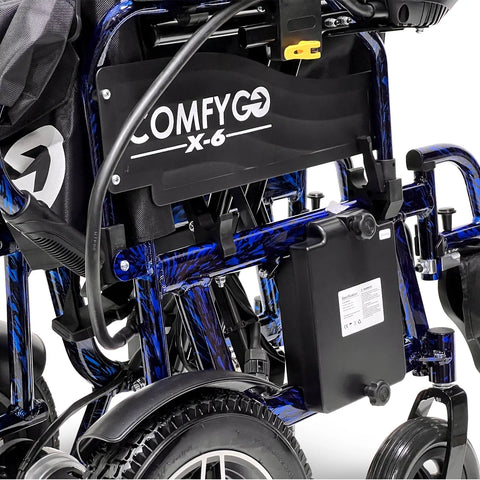 X-6 ComfyGO Lightweight Electric Wheelchair