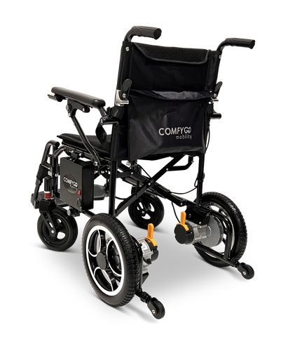 X-7 ComfyGO Lightweight Foldable Electric Wheelchair for Travel