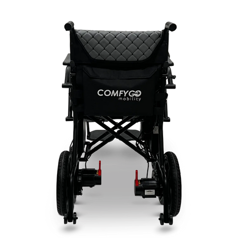 X-7 ComfyGO Lightweight Foldable Electric Wheelchair for Travel