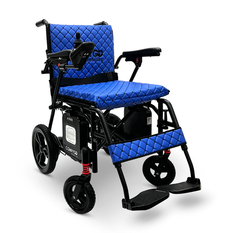 X-7 ComfyGO Lightweight Foldable Electric Wheelchair for Travel