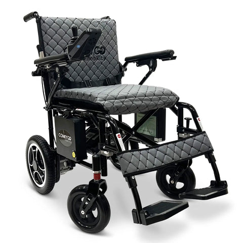 X-7 ComfyGO Lightweight Foldable Electric Wheelchair for Travel