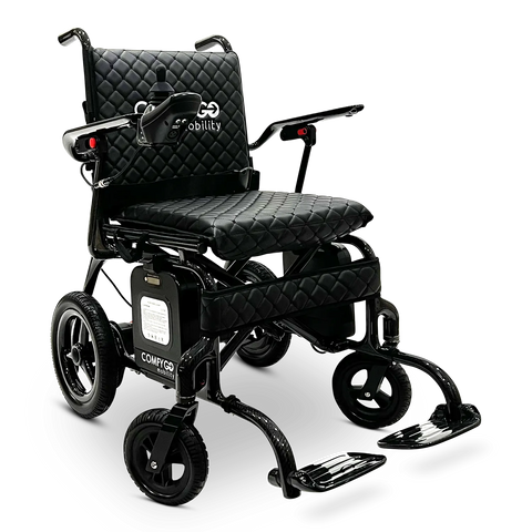 Phoenix Carbon Fiber Electric Wheelchair: Lightweight, Long-Range, Airline Approved