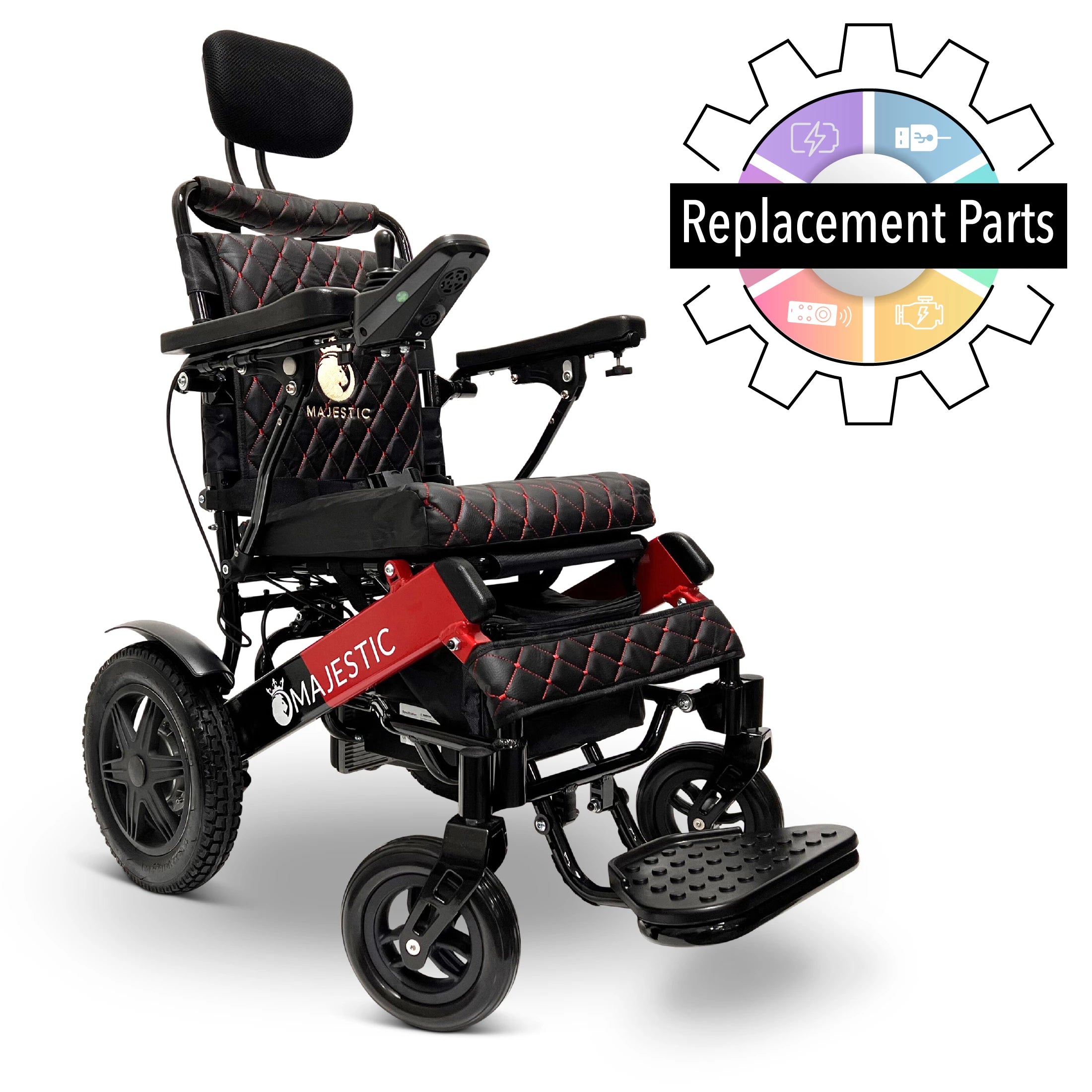 IQ-9000 Electric Wheelchair Replacement Parts